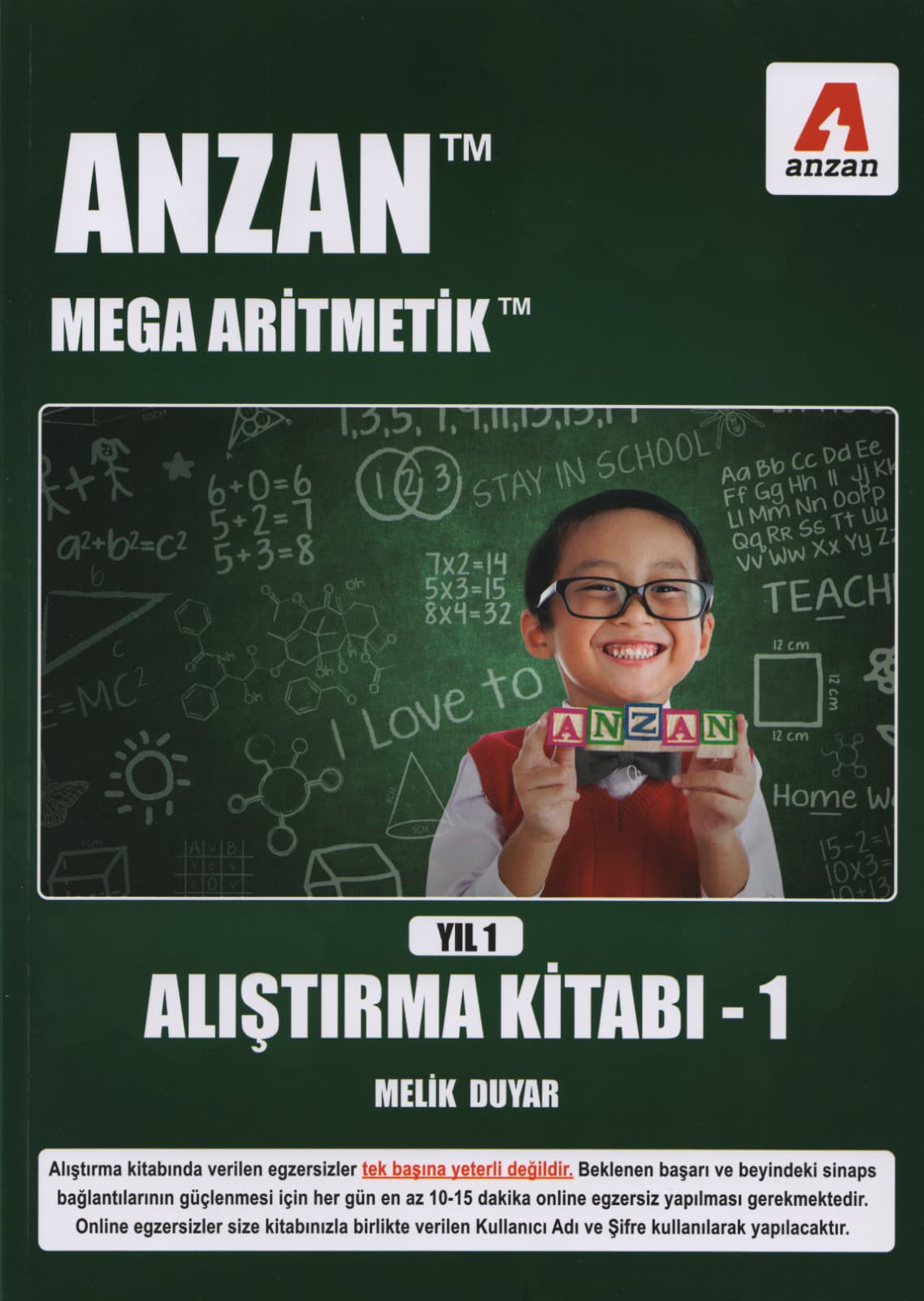 Metal Anzan Mega Aritmetik Kitabı Alıştırma 1